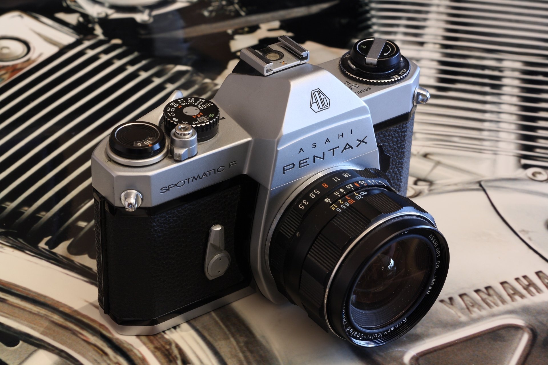 Asahi Pentax Spotmatic F with aTakumar Slr camera by olafpictures