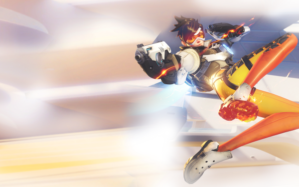 Video Game Overwatch Blizzard Entertainment Tracer Lena Oxton HD Wallpaper | Background Image