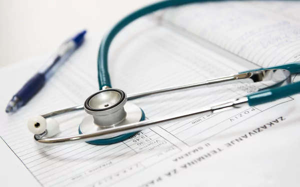  A doctors stethoscope by DarkoStojanovic