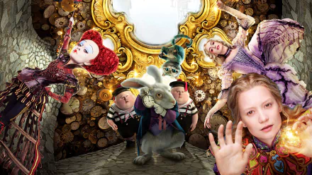 Mia Wasikowska movie Alice Through the Looking Glass (2016) HD Desktop Wallpaper | Background Image