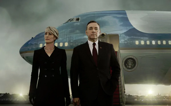 Robin Wright Kevin Spacey TV Show House Of Cards HD Desktop Wallpaper | Background Image