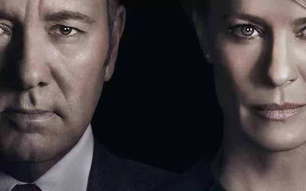 Robin Wright Kevin Spacey TV Show House Of Cards HD Desktop Wallpaper | Background Image