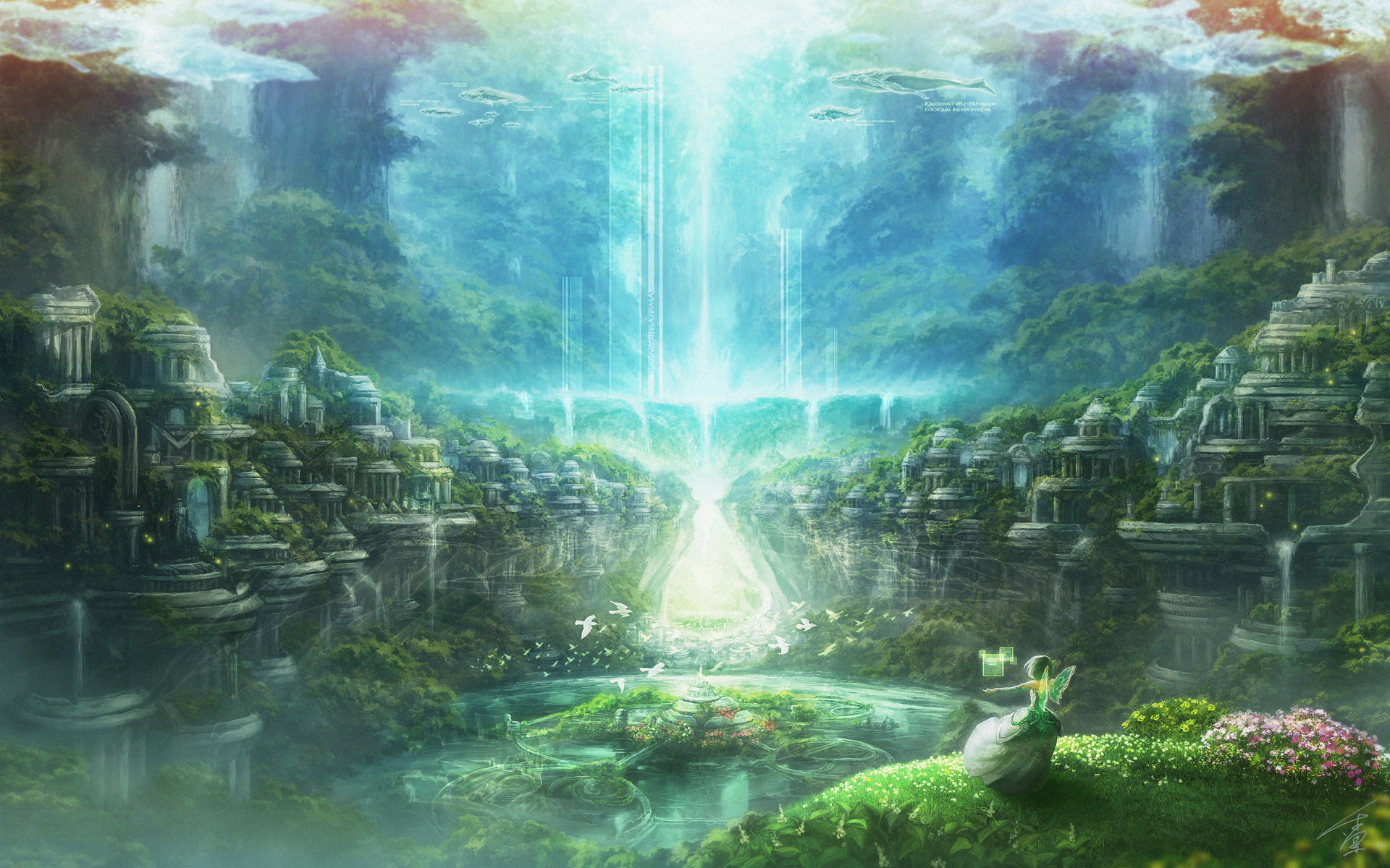 Serene Landscapes An Original Hd Anime Wallpaper By Chitose Rin 7774