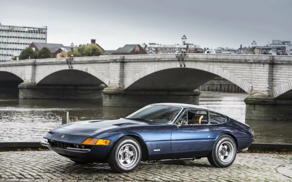 Ferrari vehicle Ferrari Daytona HD Desktop Wallpaper | Background Image