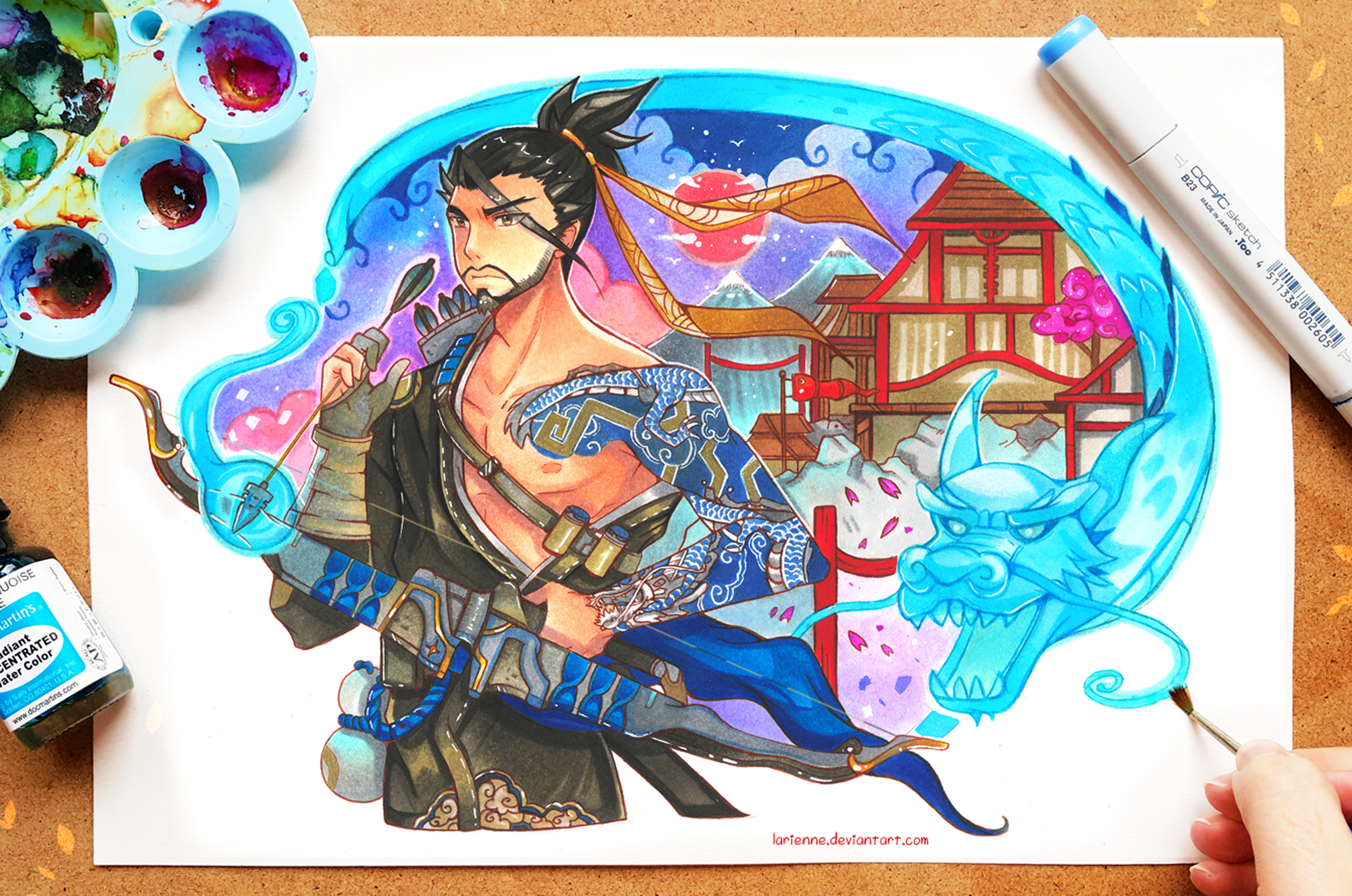 Mobile Legends HANZO 092920 Charcoal  RYE Sketch Arts  Facebook