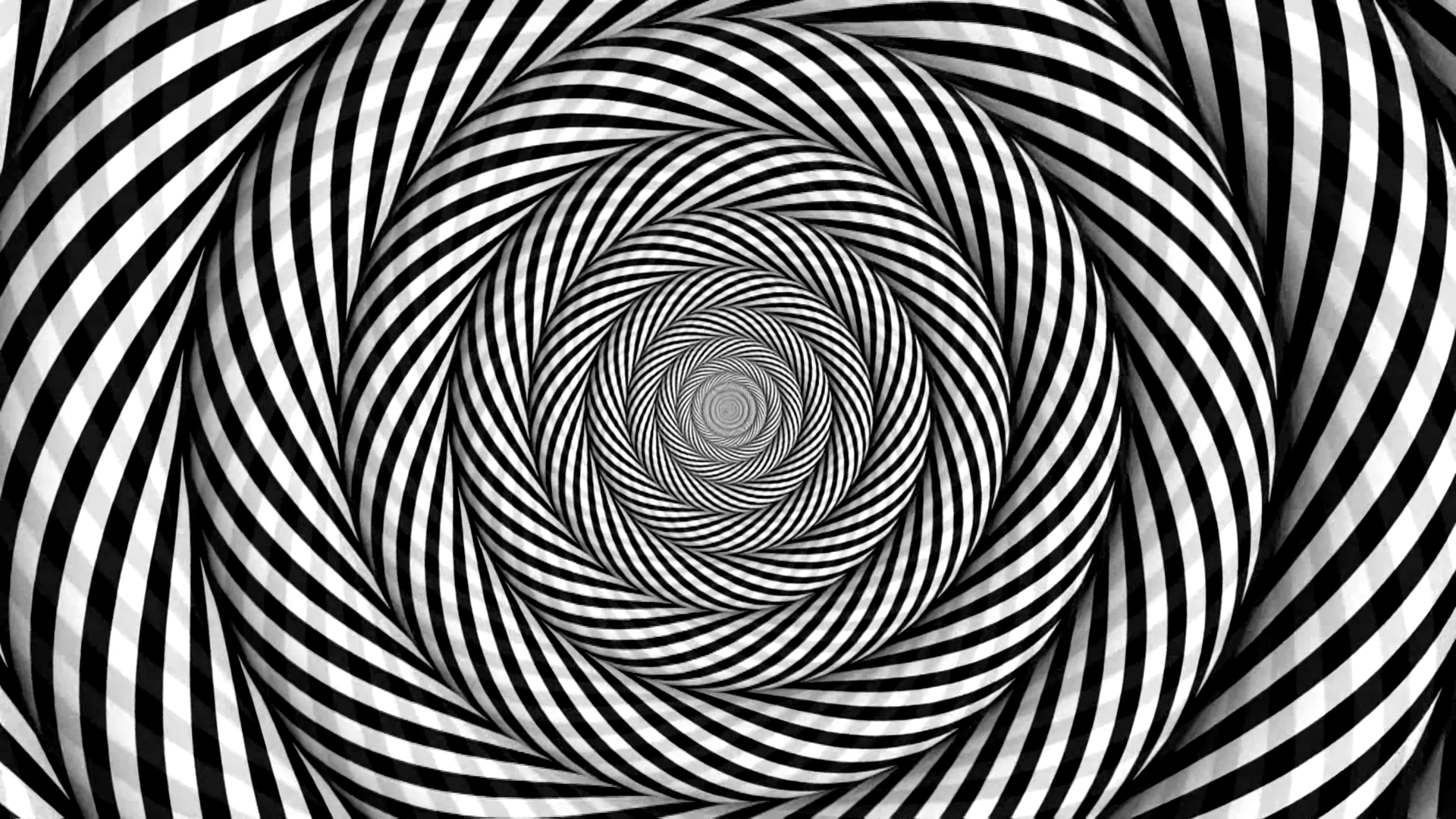 1920x1080 Black and White Optical Illusion Wallpaper Background Image. 