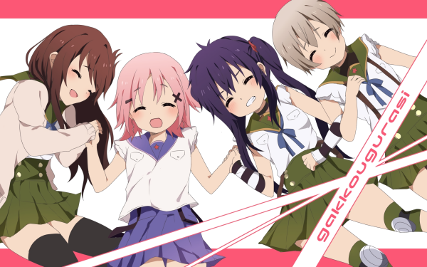 Anime School-Live! Yuki Takeya Miki Naoki Yuuri Wakasa Kurumi Ebisuzawa Skirt HD Wallpaper | Background Image