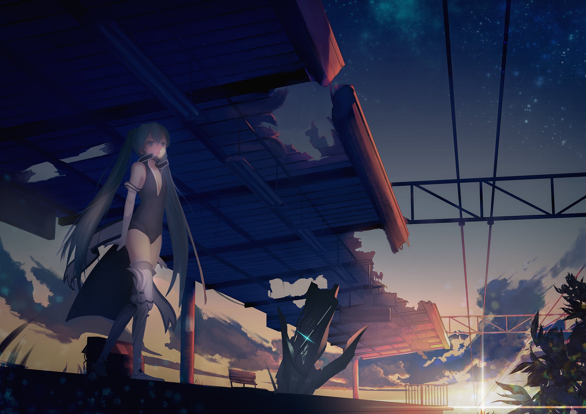 Anime Vocaloid HD Wallpaper by 86菌