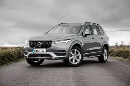 silver car car SUV Volvo vehicle Volvo XC90 HD Desktop Wallpaper | Background Image
