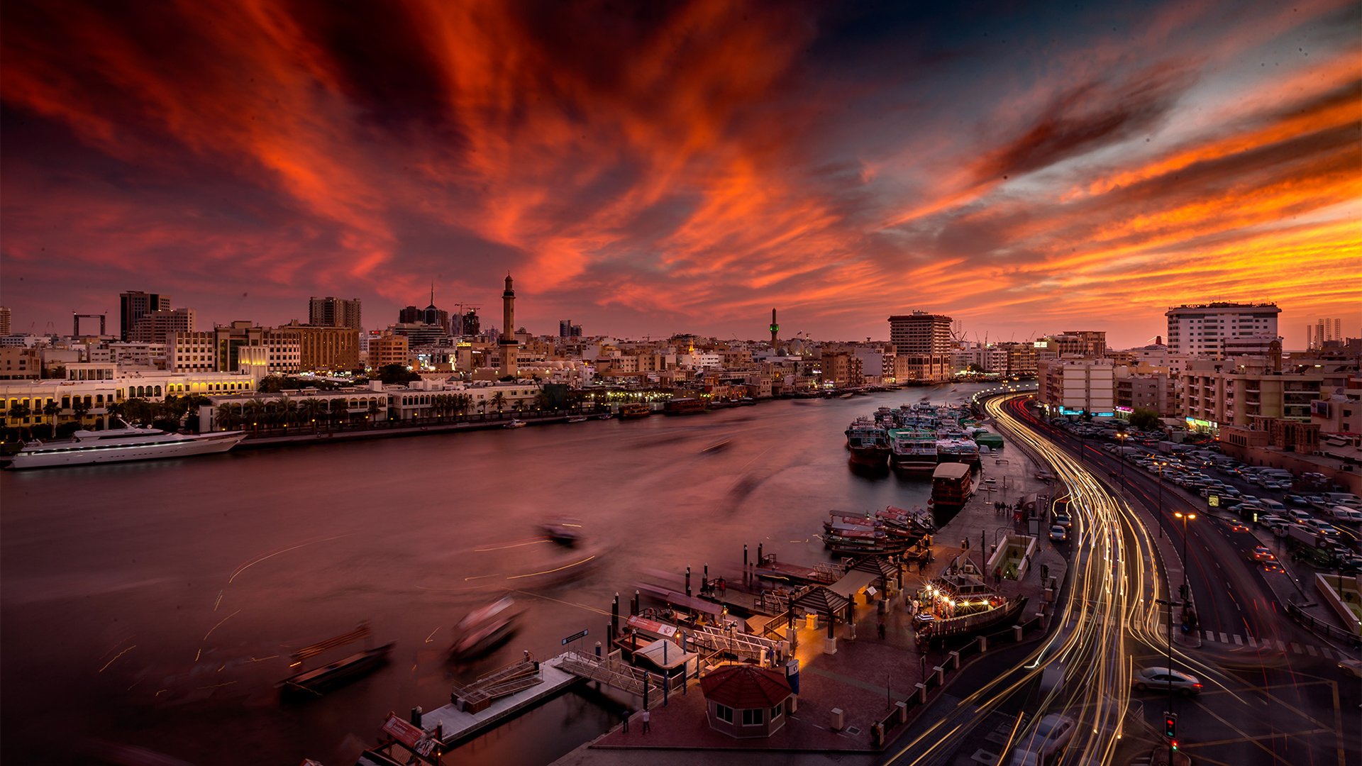  Cityscape  Sunset HD  Wallpaper  Background Image 