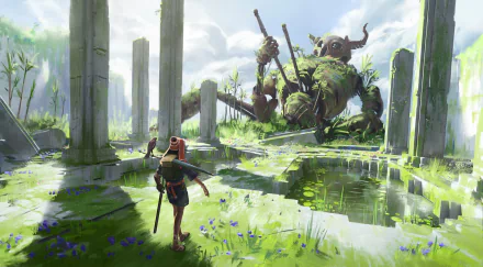  Fallen Titan by JoshEiten