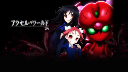 Yuniko Kouzuki Kuroyukihime (Accel World) Anime Accel World HD Desktop Wallpaper | Background Image