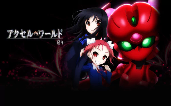Yuniko Kouzuki Kuroyukihime (Accel World) Anime Accel World HD Desktop Wallpaper | Background Image