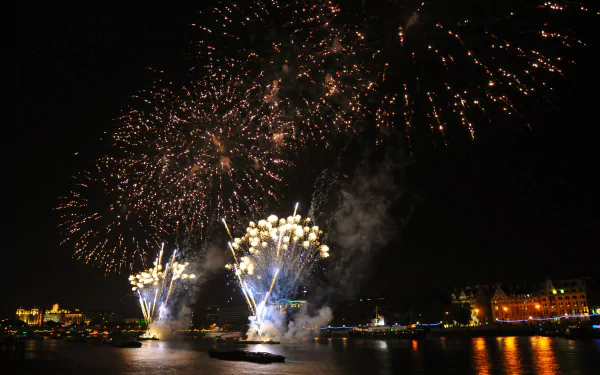  A dreamy world fireworks