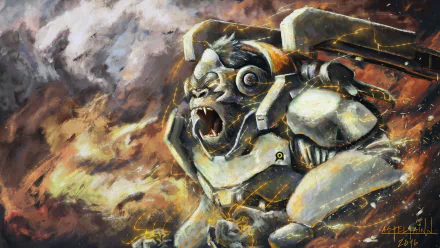 Winston (Overwatch) video game Overwatch HD Desktop Wallpaper | Background Image
