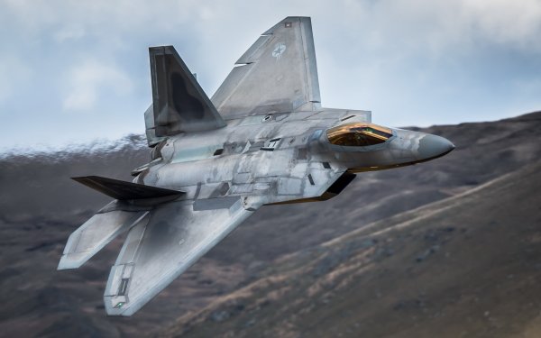 Military Lockheed Martin F-22 Raptor Jet Fighter Aircraft Warplane HD Wallpaper | Background Image