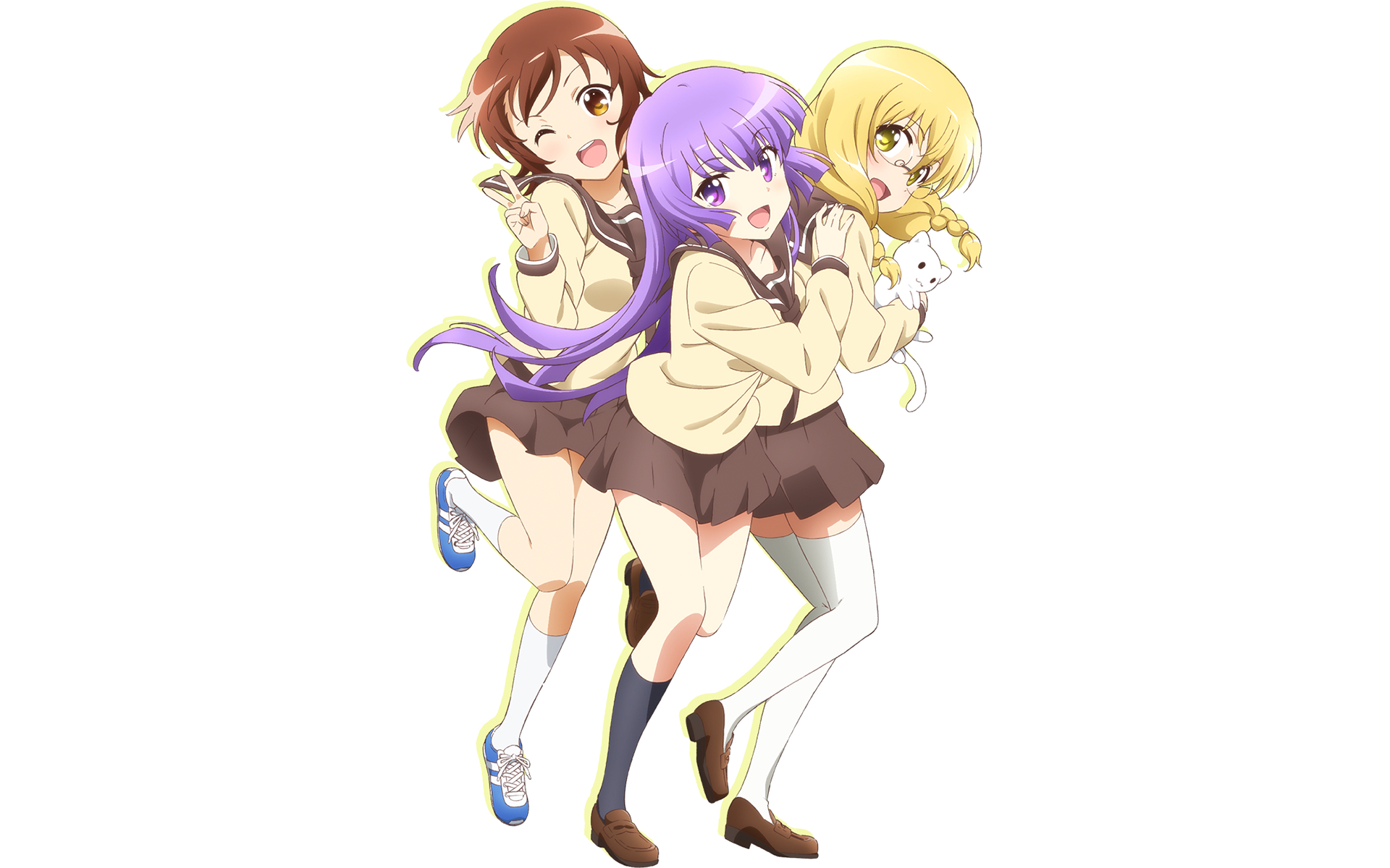 Anime Sansha Sanyou HD Wallpaper | Background Image