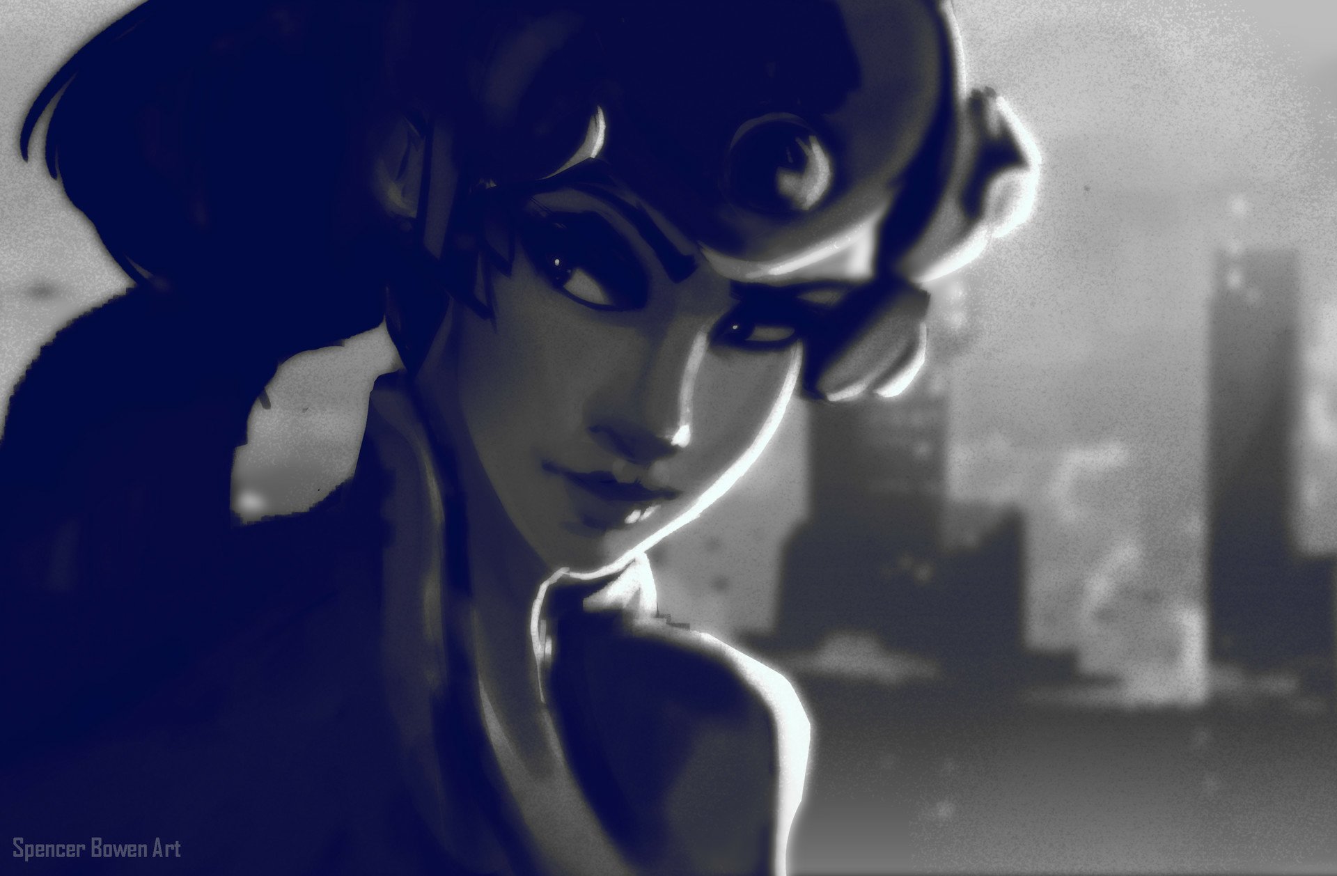Download Widowmaker (Overwatch) Video Game Overwatch HD Wallpaper by Spencer Bowen