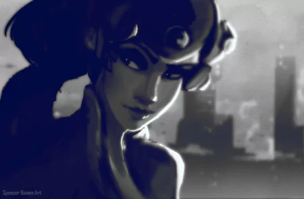 Widowmaker (Overwatch) video game Overwatch HD Desktop Wallpaper | Background Image