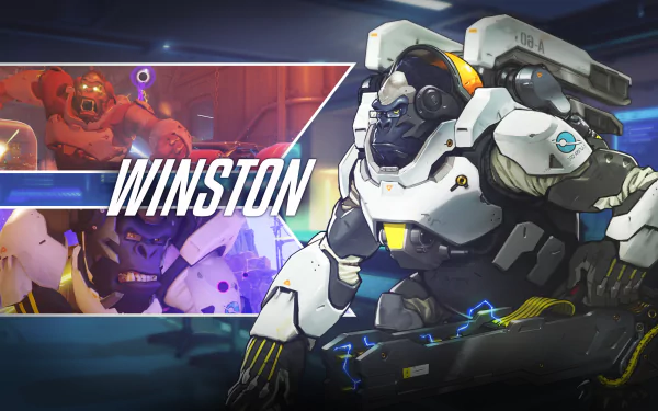 Winston (Overwatch) video game Overwatch HD Desktop Wallpaper | Background Image
