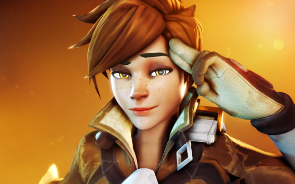 Video Game Overwatch Tracer Wallpaper