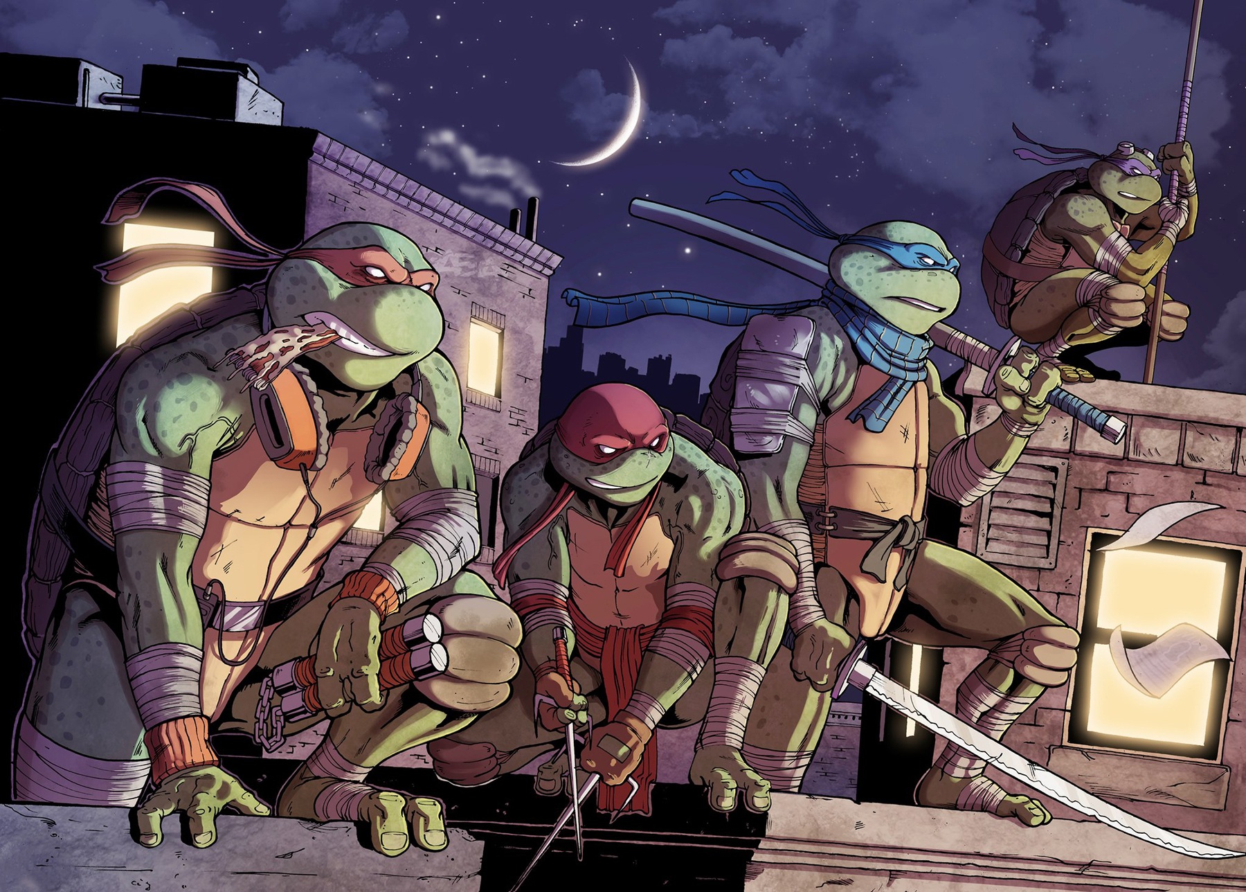 Video Game Teenage Mutant Ninja Turtles: Mutants in Manhattan HD Wallpaper | Background Image