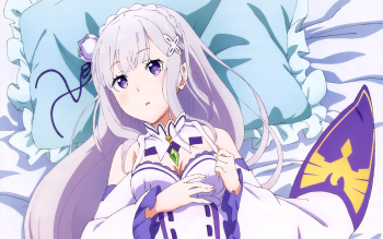 100 4k Ultra Hd Emilia Re Zero Wallpapers Background Images