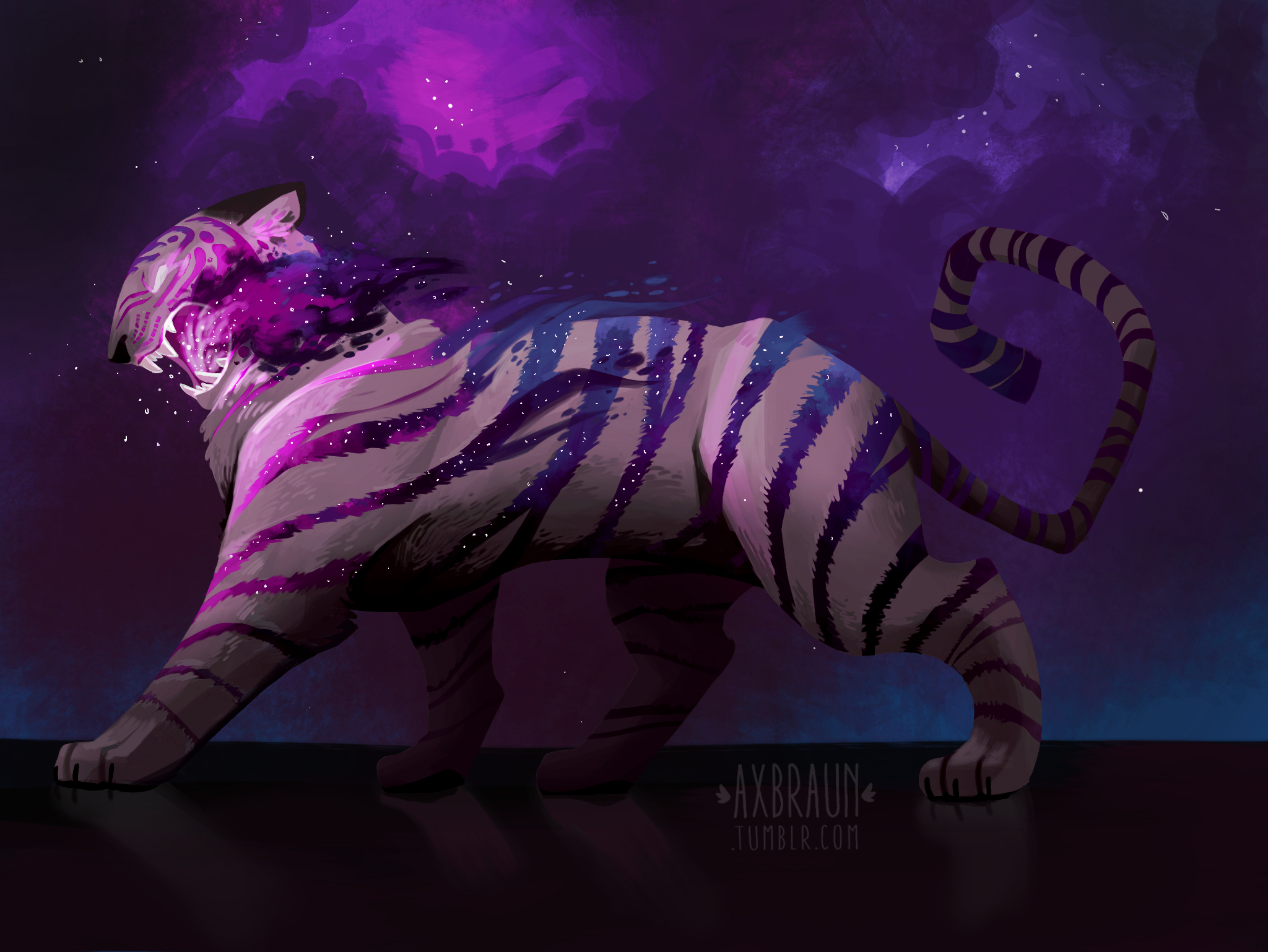 Cosmic Tiger by Alex Braun