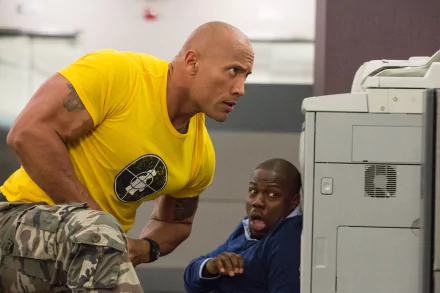 Kevin Hart Dwayne Johnson movie Central Intelligence HD Desktop Wallpaper | Background Image