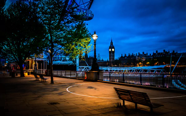  View of London, England