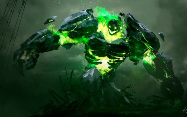 Fantasy Creature Green Magic HD Wallpaper | Background Image