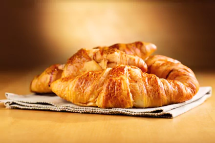 breakfast food croissant HD Desktop Wallpaper | Background Image