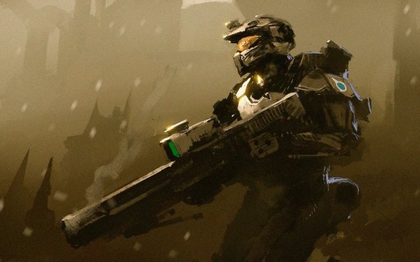 Video Game Halo Soldier Warrior Armor Weapon HD Wallpaper | Background Image