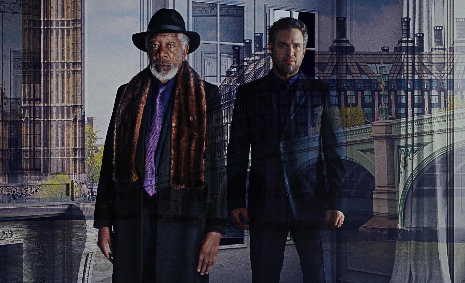 Download Mark Ruffalo Morgan Freeman Movie Now You See Me 2 HD Wallpaper