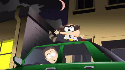 The Coon (South Park) Eric Cartman video game South Park: The Fractured But Whole HD Desktop Wallpaper | Background Image