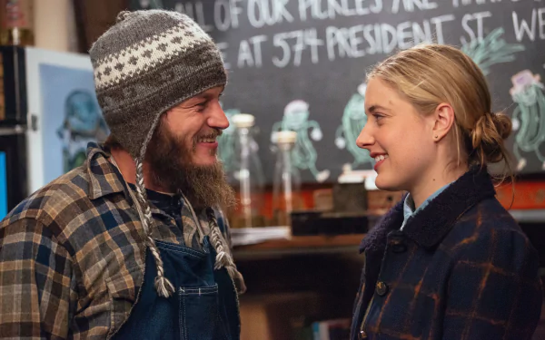 Travis Fimmel Greta Gerwig movie Maggie's Plan HD Desktop Wallpaper | Background Image