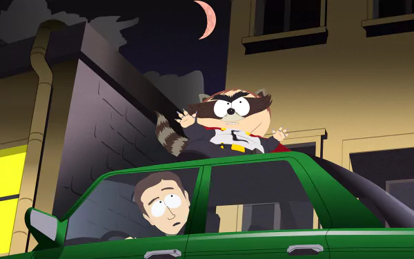 The Coon (South Park) Eric Cartman video game South Park: The Fractured But Whole HD Desktop Wallpaper | Background Image