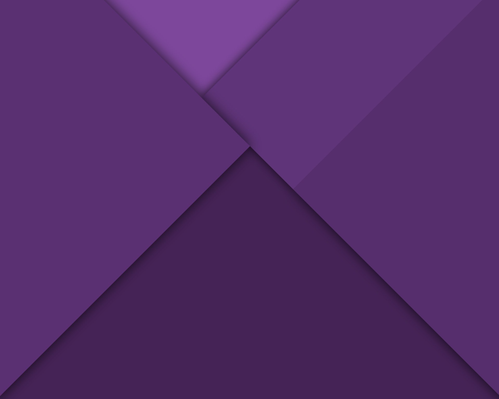 Abstract geometric design in various shades of purple, creating a bold and modern HD PC desktop wallpaper background.