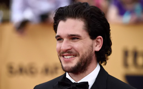 tuxedo smile English actor Celebrity Kit Harington HD Desktop Wallpaper | Background Image