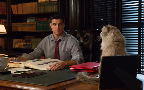 Robbie Amell movie Nine Lives HD Desktop Wallpaper | Background Image