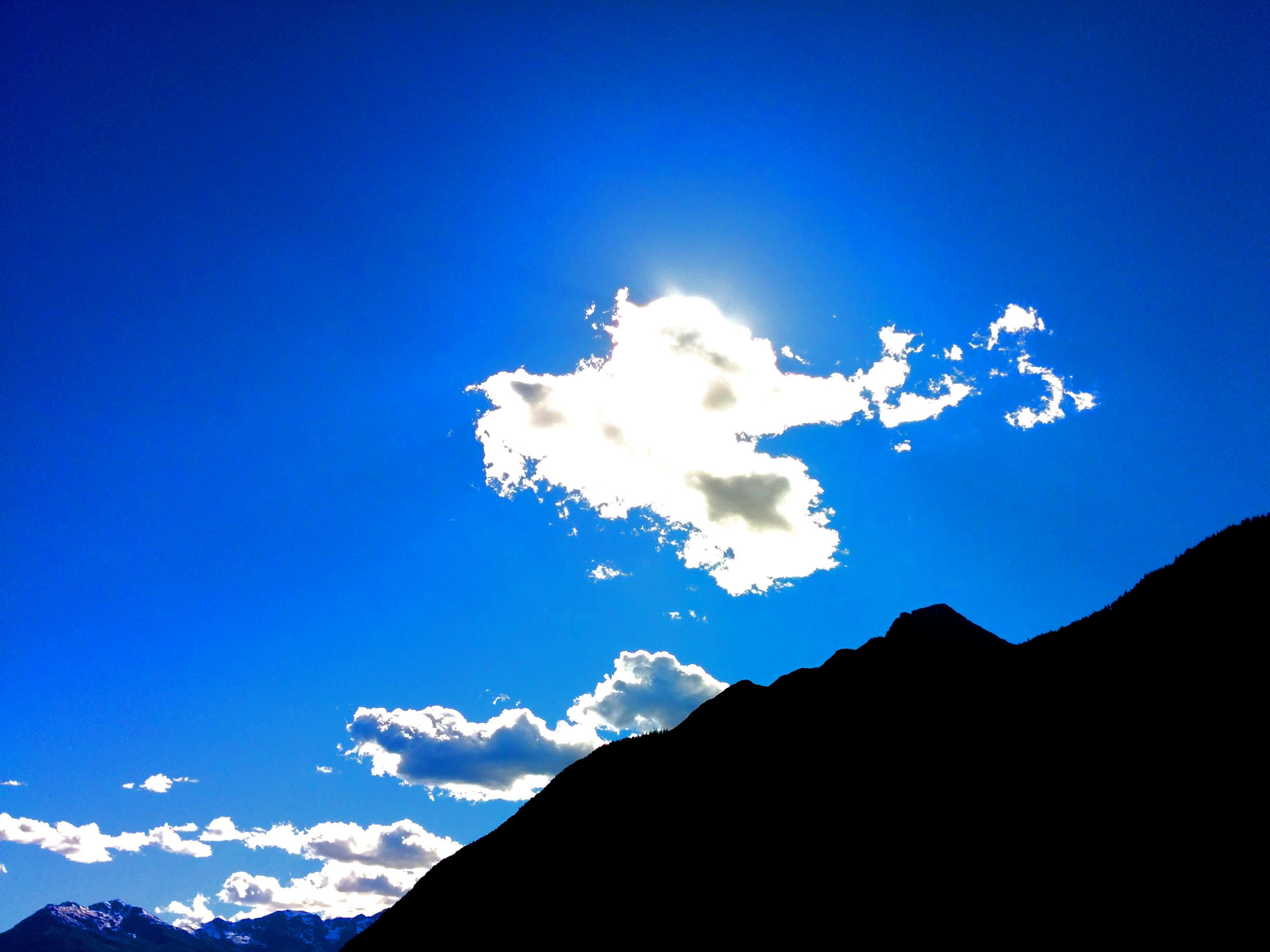 Download Mountain Nature Landscape Cloud Blue Sky HD Wallpaper by ...