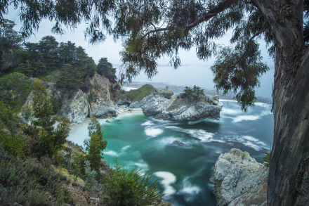  McWay Falls in California