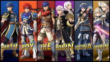  Fire Emblem Smash Bros Group