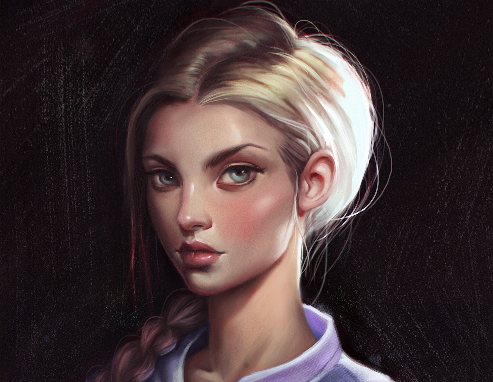 Portrait of a Girl by Chris Kim