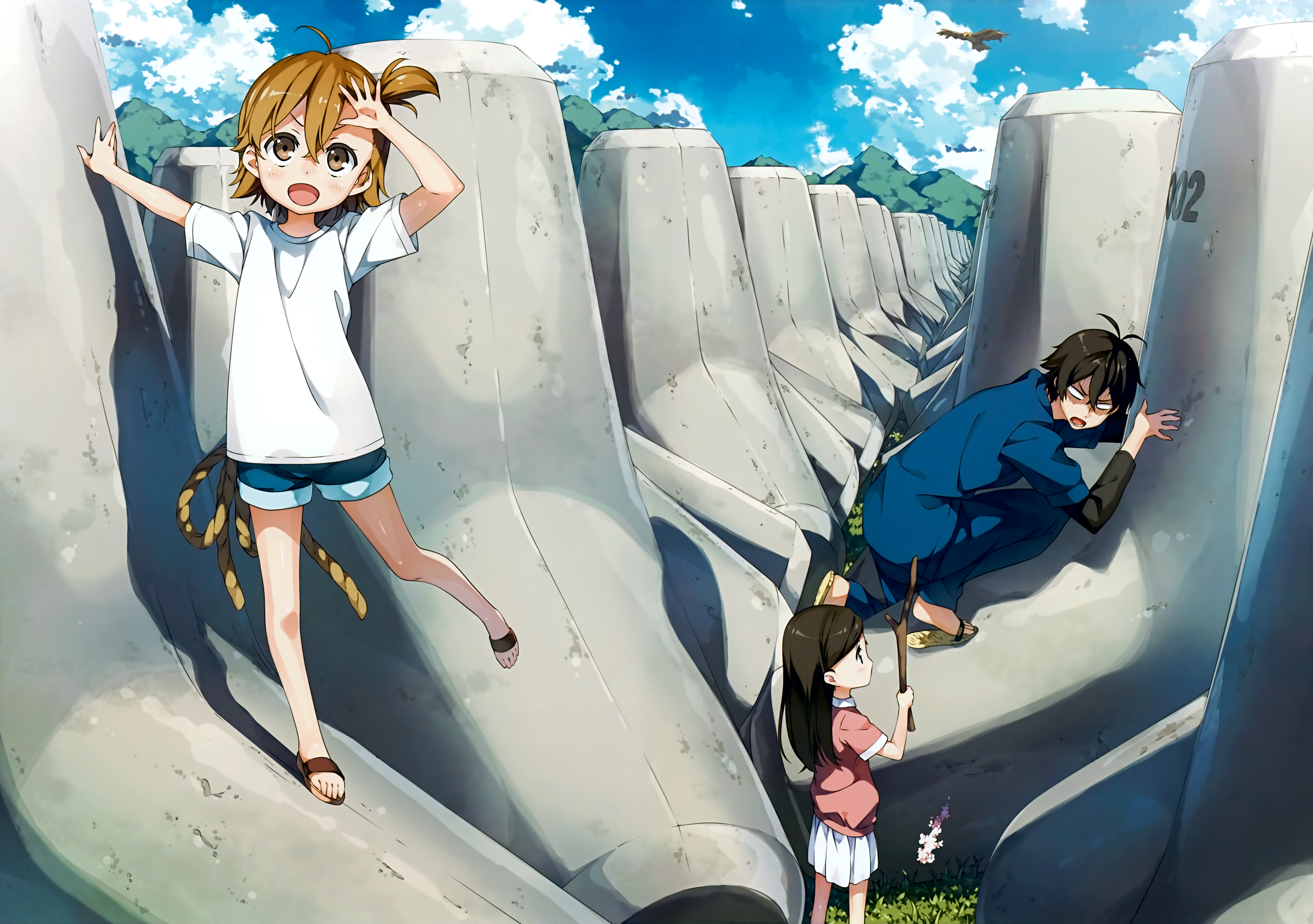 Anime Barakamon 4k Ultra HD Wallpaper by カントク