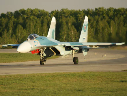 warplane aircraft jet fighter military Sukhoi Su-27 HD Desktop Wallpaper | Background Image