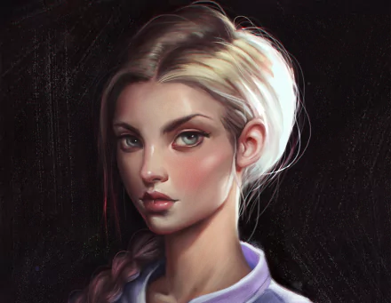  Portrait of a Girl by Chris Kim
