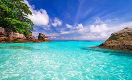  Turquoise Tropical Ocean