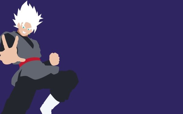 Anime Dragon Ball Super Dragon Ball Black Goku Goku Minimalist HD Wallpaper | Background Image