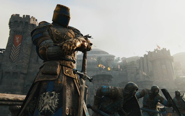 Video Game For Honor Knight Warrior Sword Armor HD Wallpaper | Background Image